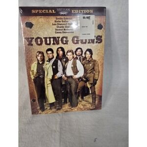 Young Guns DVD Special Edition 1988 Western Emilio Estevez New Sealed Artisan